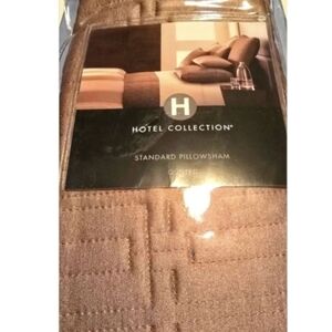 Hotel Collection, Quilted, Wide Stripe, Standard Pillowsham 20"X 28"-NWT